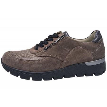 Waldläufer Damen Sneaker Beige Braun 626K02-316-190 Schuhe