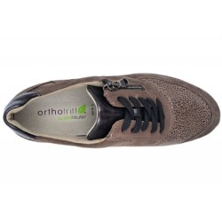 Waldläufer Damen Sneaker Beige Braun 626K02-316-190 Schuhe