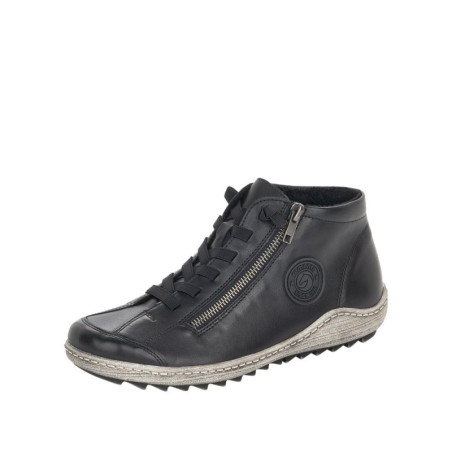 Remonte Damen Schnürer Schwarz  R1498-01 Schuhe