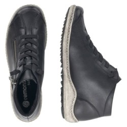 Remonte Damen Schnürer Schwarz  R1498-01 Schuhe