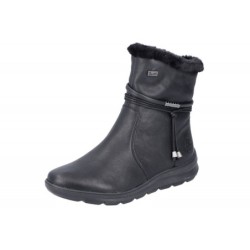 Rieker Tex Damen Kurzstiefel Schwarz Z0070-00 Schuhe