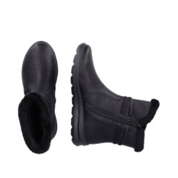 Rieker Tex Damen Kurzstiefel Schwarz Z0070-00 Schuhe