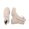 Rieker Damen Schnürboots Beige 72631-62 Schuhe