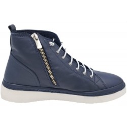 Andrea Conti High Top Sneaker Dunkelblau 0211701-017 Schuhe