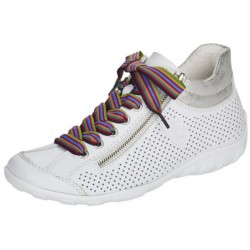Rieker Damen Sneaker Weiß L6546-80 Schuhe