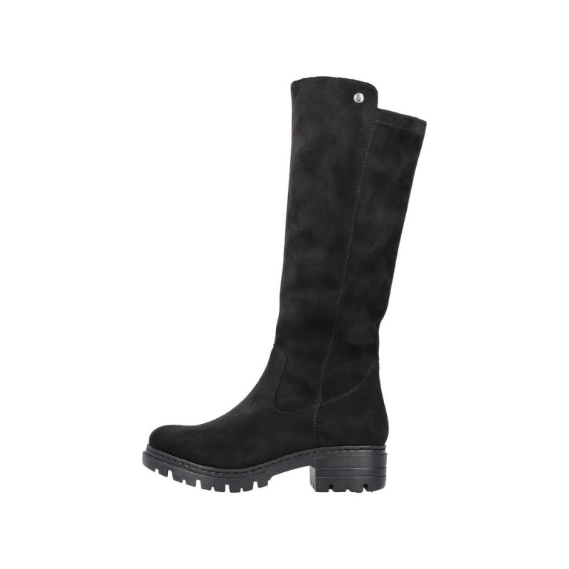 Rieker Damen Stiefel Schwarz 76890-00 Schuhe