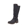 Rieker Damen Stiefel Schwarz Z4759-01 Schuhe