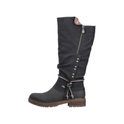 Rieker Damen Stiefel Schwarz Z4759-01 Schuhe