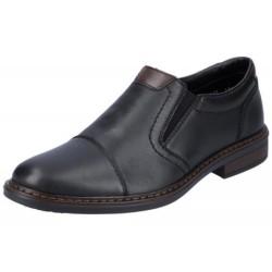 Rieker Herren  Slipper Schwarz 17659-00 Schuhe