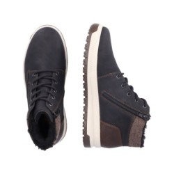 Rieker Herren Boots Schwarz TEX 38542-00 Schuhe
