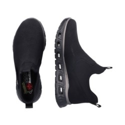 Rieker Damen Slipper Schwarz M6053-00 Schuhe