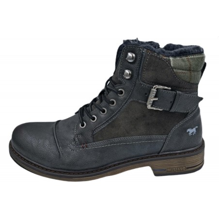 Mustang Herren Boots Graphit 4157-605-259 Schuhe