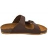 Helmut Trunte Bio Time Leder Pantolette 65050 Bio braun Schuhe