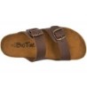 Helmut Trunte Bio Time Leder Pantolette 65050 Bio braun Schuhe