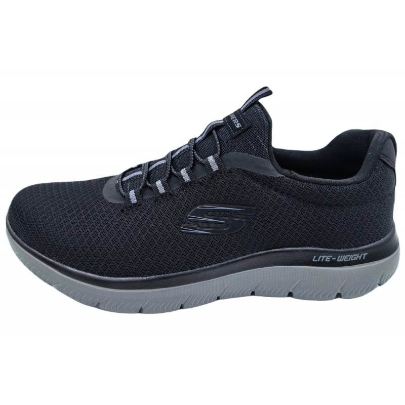 Skechers Herren Sneaker Summits Schwarz 52811 BKCC Schuhe