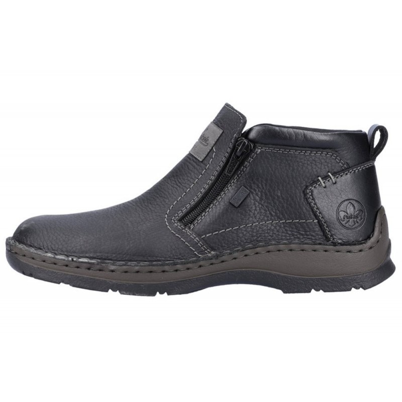 Rieker Herren Kurzstiefel Schwarz TEX 05357-00 Schuhe
