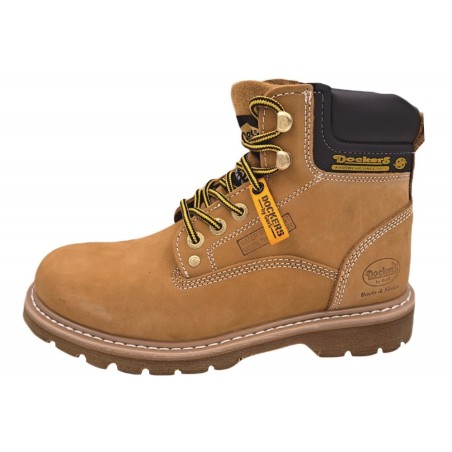 Dockers by Gerli Herren Leder Boots 23DA004-300-910 Schuhe