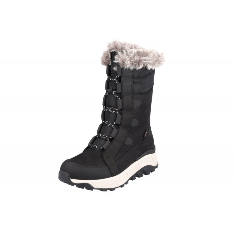 Rieker Evolution Winterboots TEX Schwarz W0070-00 Schuhe