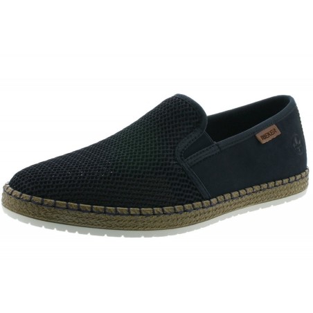 Rieker Herren Slipper Dunkelblau B5265-14 Schuhe
