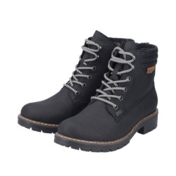 Rieker Tex Damen Winterboots Schwarz Y9125-00 Schuhe