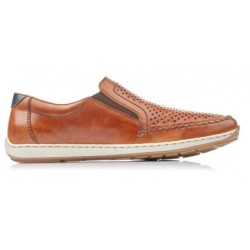 Rieker Herren Slipper Braun 08868-24 Schuhe