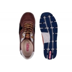 Pikolinos Herren Sneaker Fuencarral Braun M4U-6113C1 Cuero Schuhe