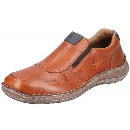 Rieker Herren Slipper Braun 03069-24 Schuhe