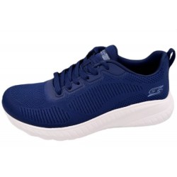 Skechers Damen Bobs Squad Blau 117209 NVY Schuhe