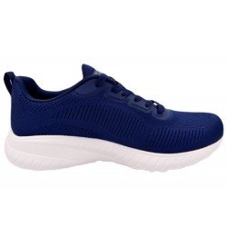 Skechers Damen Bobs Squad Blau 117209 NVY Schuhe