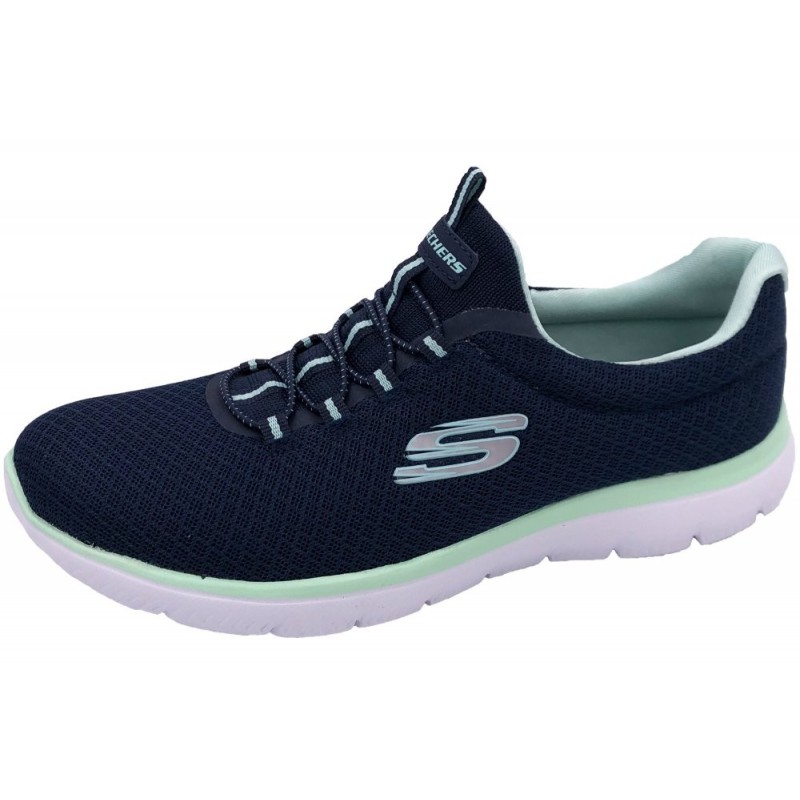 Skechers Damen Summits Blau 12980 NVAQ Schuhe