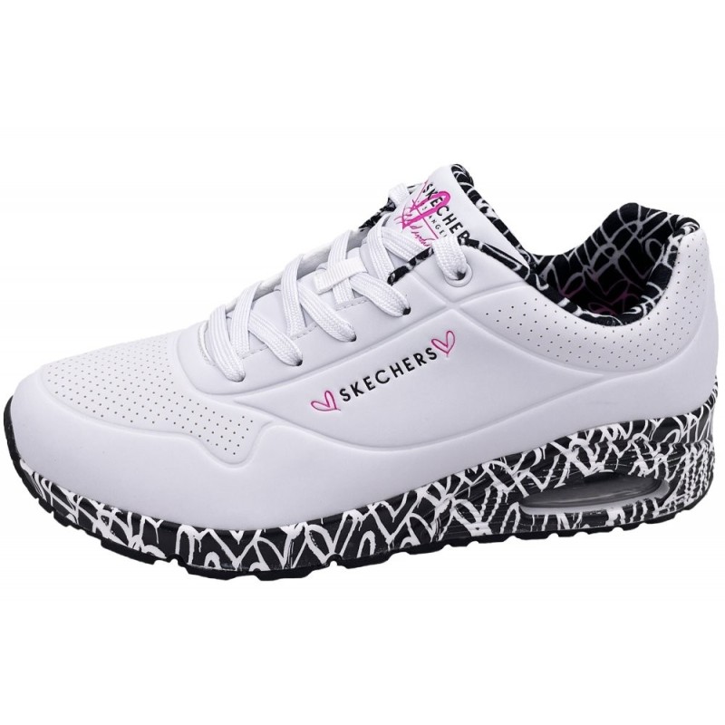 Skechers Sneaker Uno Loving Love  155506 WBK Schuhe