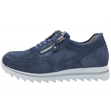 Waldläufer Damen Sneaker Blau 923019-402-206 Schuhe