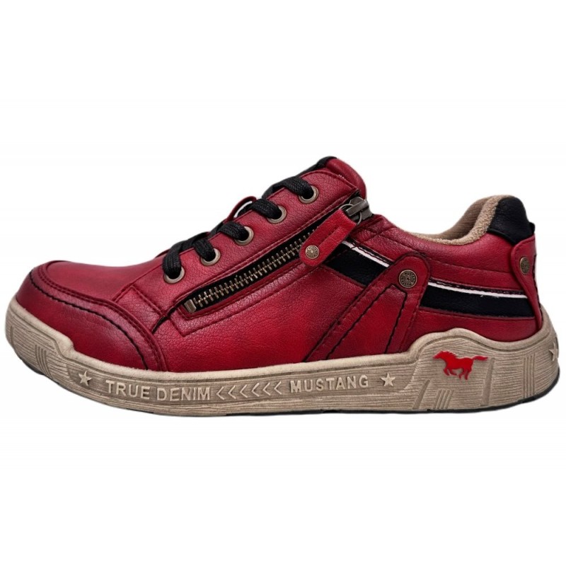 Mustang Damen Sneaker Rot 1290-302-5 Schuhe