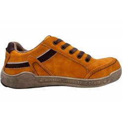 Mustang Damen Sneaker Gelb 1290-302-6 Schuhe
