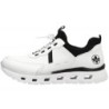 Rieker Damen Sneaker Weiß-Schwarz M6062-80 Schuhe