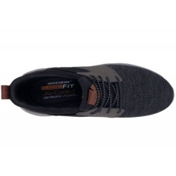 Skechers Herren Sneaker Delson Grau  65474 BKGY Schuhe