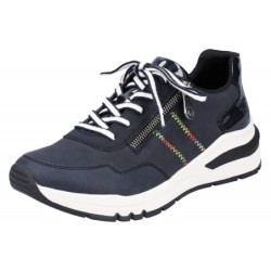 Rieker Damen Sneaker Blau M6601-14 Schuhe