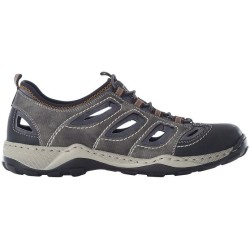 Rieker Herren Slipper Grau 08065-02 Schuhe