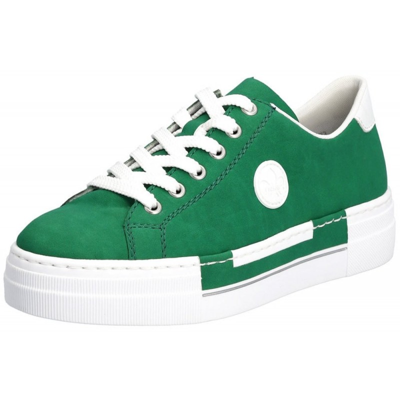 Rieker Damen Sneaker Grün N49W1-52 Schuhe