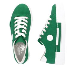 Rieker Damen Sneaker Grün N49W1-52 Schuhe