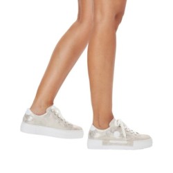 Rieker Damen Sneaker Metallic N49W1-90 Schuhe