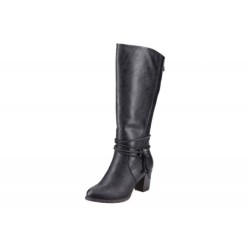 Rieker Damen Stiefel Schwarz  96059-00 Schuhe