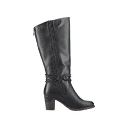Rieker Damen Stiefel Schwarz  96059-00 Schuhe