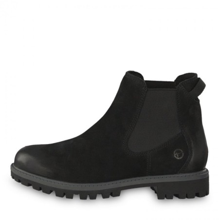 Tamaris Chelsea Boot Papaw Schwarz 1-1-25401-21-007 Schuhe