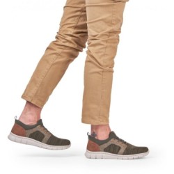 Rieker Herren Sneaker Dunkelgrün  B7796-54 Schuhe