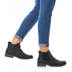 Rieker Damen Stiefelette Schwarz Z4994-00 Schuhe