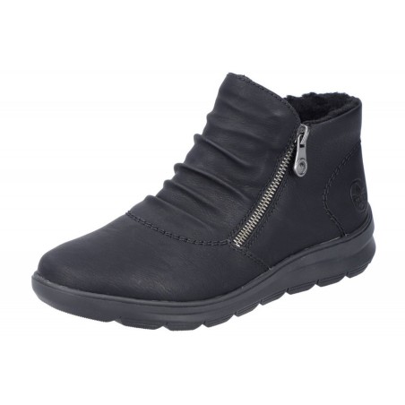 Rieker Damen Kurzstiefel Schwarz Z0051-01 Schuhe
