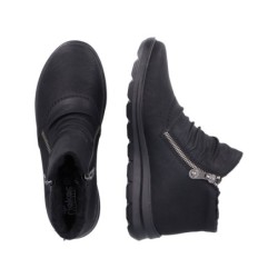 Rieker Damen Kurzstiefel Schwarz Z0051-01 Schuhe