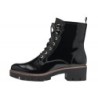 Tamaris Lack Stiefelette Schwarz 25297-018 Schuhe