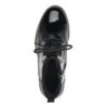 Tamaris Lack Stiefelette Schwarz 25297-018 Schuhe